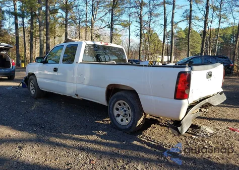 2005 Chevrolet Silverado 1500 Work Truck from USA, damaged, VIN 1GCEC19ZX5E236587